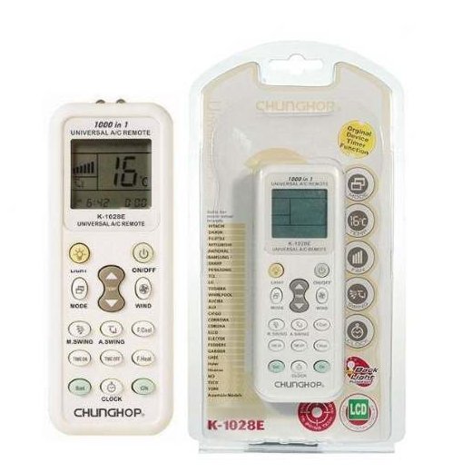 Control remoto para aire acondicionado universal